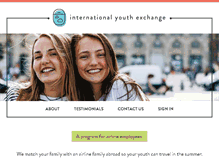 Tablet Screenshot of intlyouth.org
